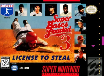 Super Bases Loaded 3 - License to Steal (USA) box cover front